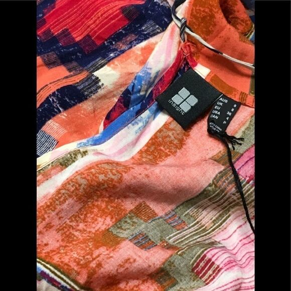 INSIGHT multicolored romper. NWOT - Picture 6 of 6